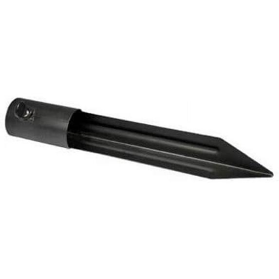 TIKI Tiki Torch Black Metal Torch Light Stake - Ground Mount - 2 Pack