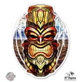 thumbnail image 1 of Tiki Mask - 3" Vinyl Sticker - For Car Laptop I-Pad Phone Helmet Hard Hat - Waterproof Decal, 1 of 1