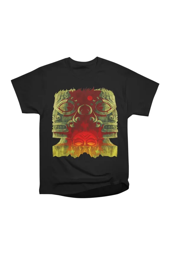 Tiki Sunset T-Shirt Tee Gift For Him Merch For Her Apparel For Friend