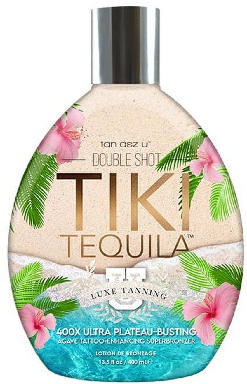Tiki Tequila 400X Double Shot Ultra Plateau-Busting Agave Tanning Lotion 13.5oz