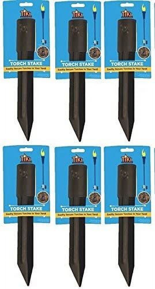 Lamplight Farms Tiki Torch Stake Plant Support - Rust Resistant Metal ...