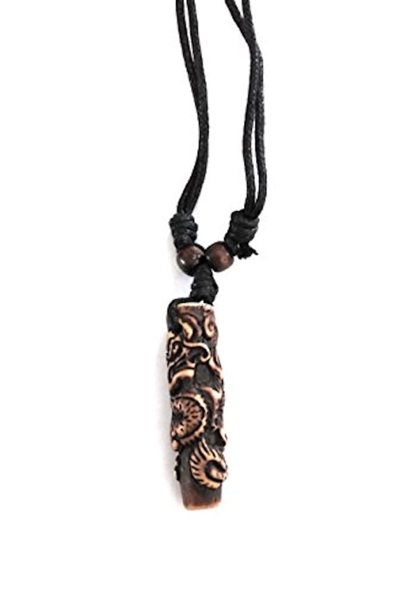 Chinese Dragon Amulet Necklace
