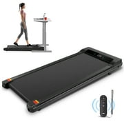 Tikmboex 2.5HP Under Desk Treadmill with LED Display Wireless Remote Control，Quiet & Compact Walking Pad for Home Office