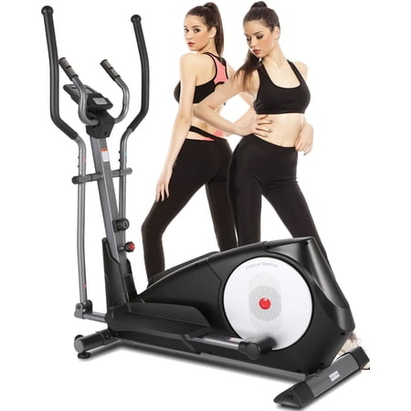 Tikmboex Elliptical Trainer with 22 Levels of Magnetic Resistance APP Elliptical Machine Bluetooth Connect Multi-Function LCD Monitor 330 lbs Weight Capacity for Home Use Cardio