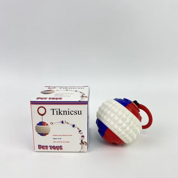 Tiknicsu Pet toys,Telescopic Rope - Sport Traning Launcher Toys - Pet Puppy Toy for Small/Medium Birthday Gift