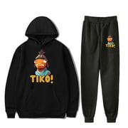 Tiko Sad Fishstick Hoodies Suit Man/Woman Hip Hop Hoodies Fans Sweatshirts Printed Casual