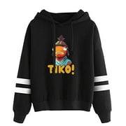 Tiko Sad Fishstick Merch Hoodies Pocketless Parallel Bars Sleeve Sweatshirt Woman Man Clothes