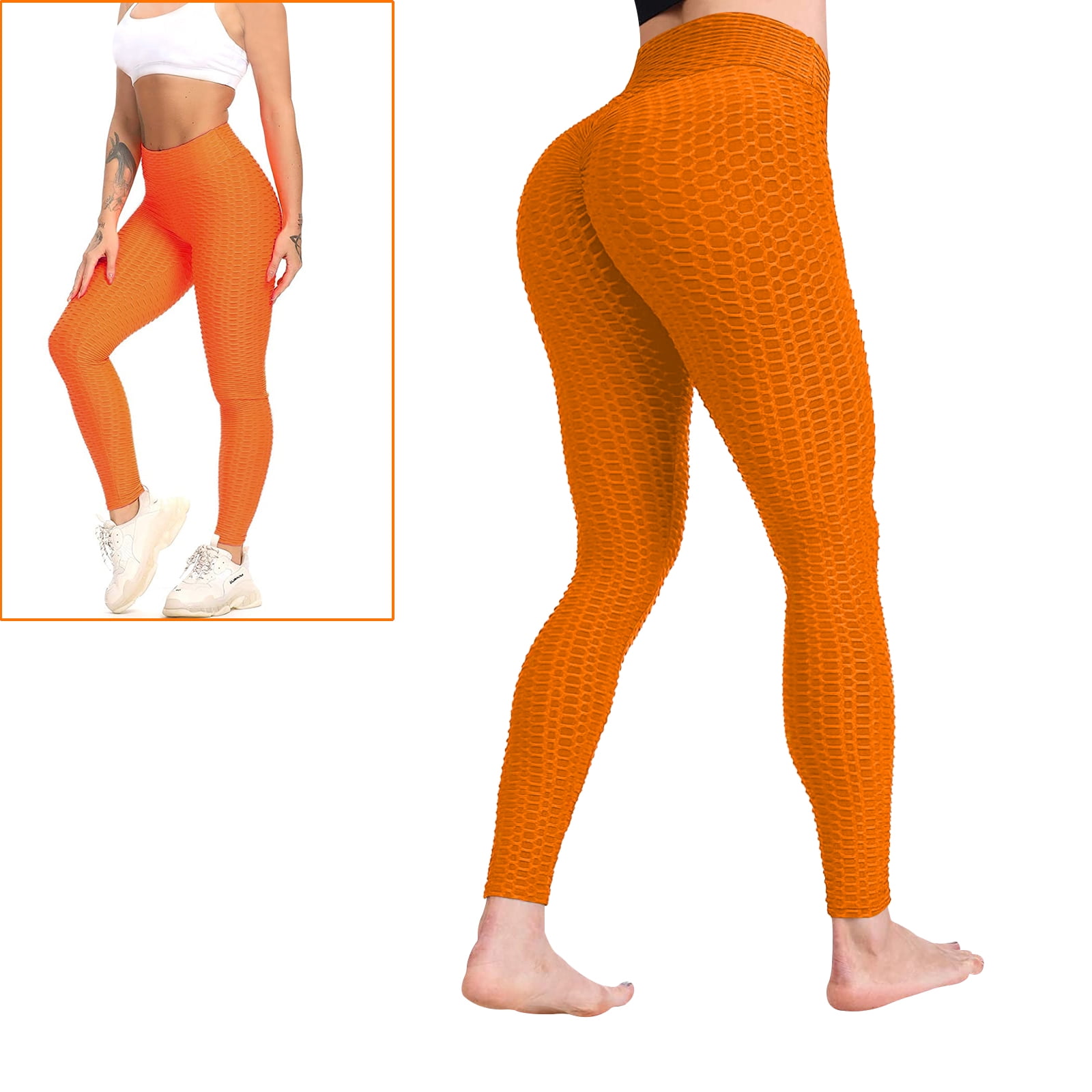 TikTok Leggings, High Waist Yoga Pants for Women, Tummy Control