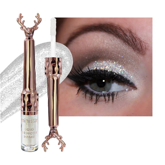 Tiktok Trend Items Sombra Eye Shadow Brush Eye Makeup Flash Liquid Eyeshadow Sparkly Pearl Highlight Monochrome Eyeshadow Christmas Beauty 6ml Eyeshadow Stick Eye Shadow Korean Makeup Rollback