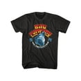 thumbnail image 1 of "Til the Day I Die" Men's T-Shirt - Wolf Howling Graphic, Black Cotton Crew Neck Tee, Rock Band Concert Tour Merch, All-Season Comfort Fit, Band T Shirts, 1 of 5