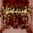 thumbnail image 1 of Til Death Do Us Part Neon Sign, Custom Gothic Wedding Welcome LED Neon Light Sign Spooky Halloween Party Backdrop Wall Decor Size: 23.5inches$$Tools & Hardware Other, 1 of 7