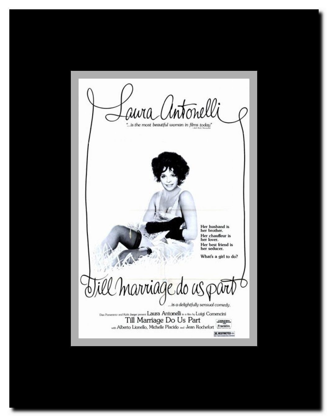 Til Marriage Do Us Part Framed Movie Poster
