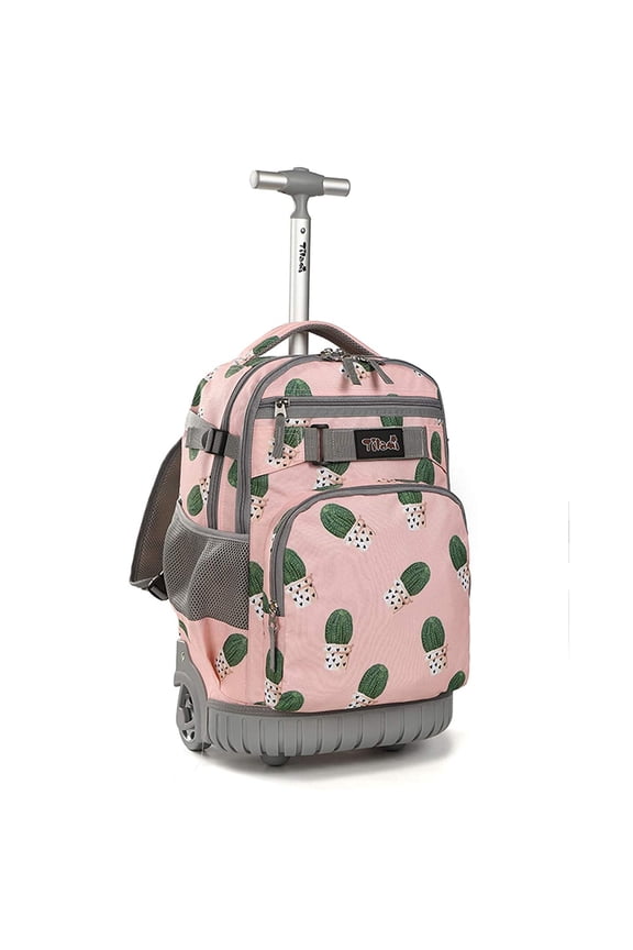 Cactus 18 inch Rolling Backpack Kids Wheeled Backpack