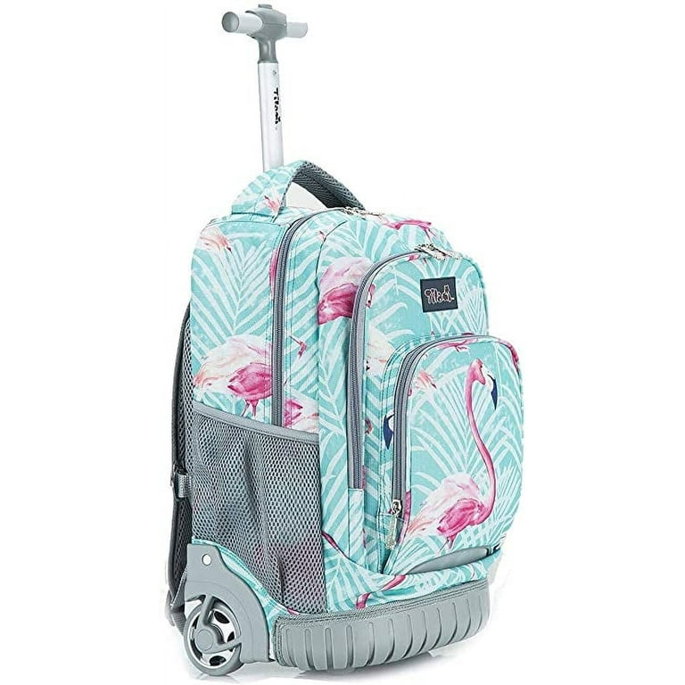 18 inch backpack for kids Tilami Kids Rolling Backpack 18 inch Boys and Girls Laptop Backpack