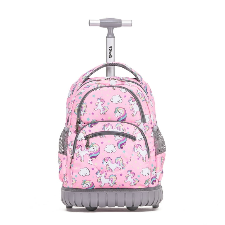 Unicorn ombre shaky rolling backpack on sale