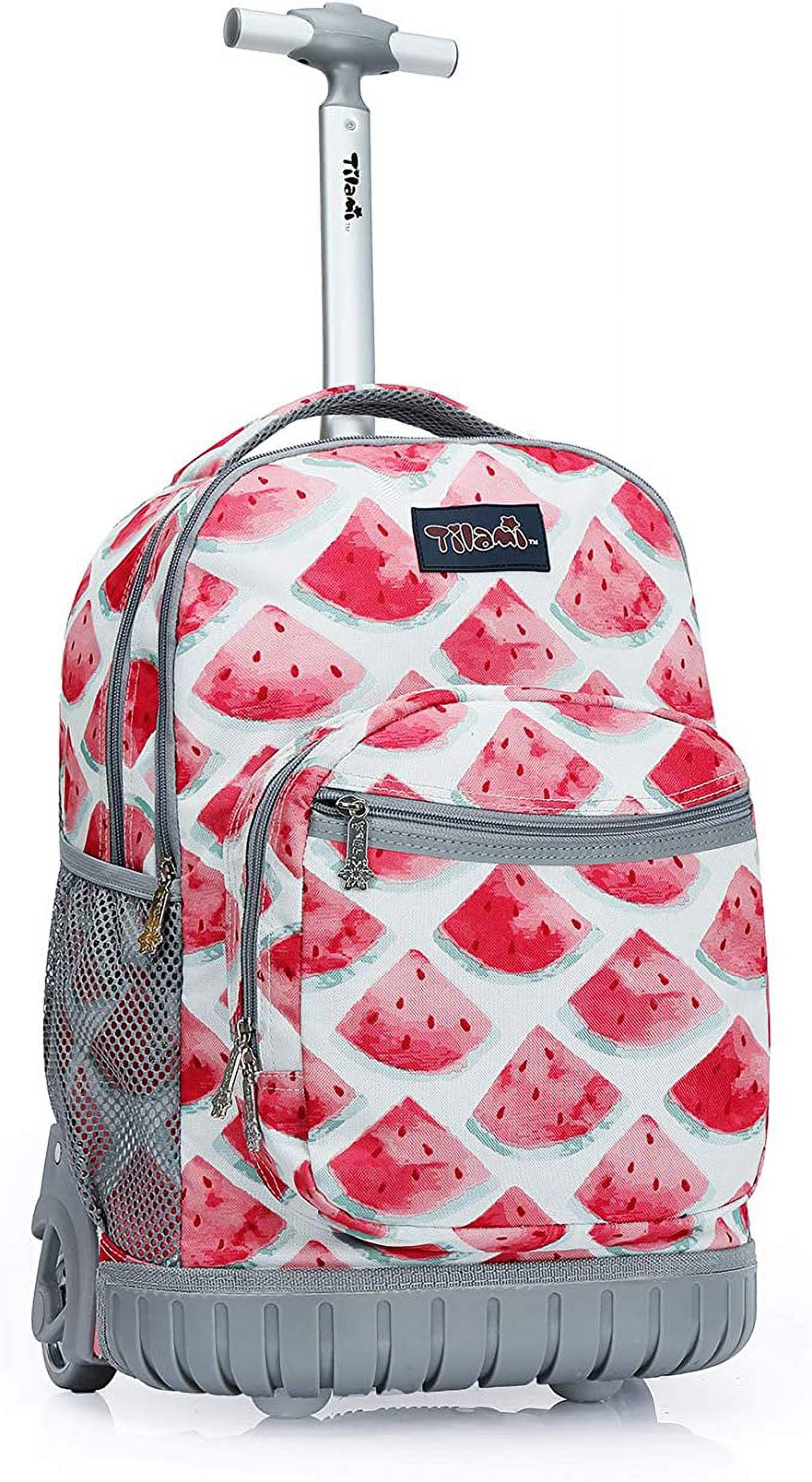 Tilami Rolling Backpack 19 inch Wheeled LAPTOP Boys Girls Travel School