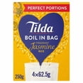 thumbnail image 1 of Tilda Boil in the Bag Fragrant Jasmine Rice 250g, British Import (Pack of 3), 1 of 5
