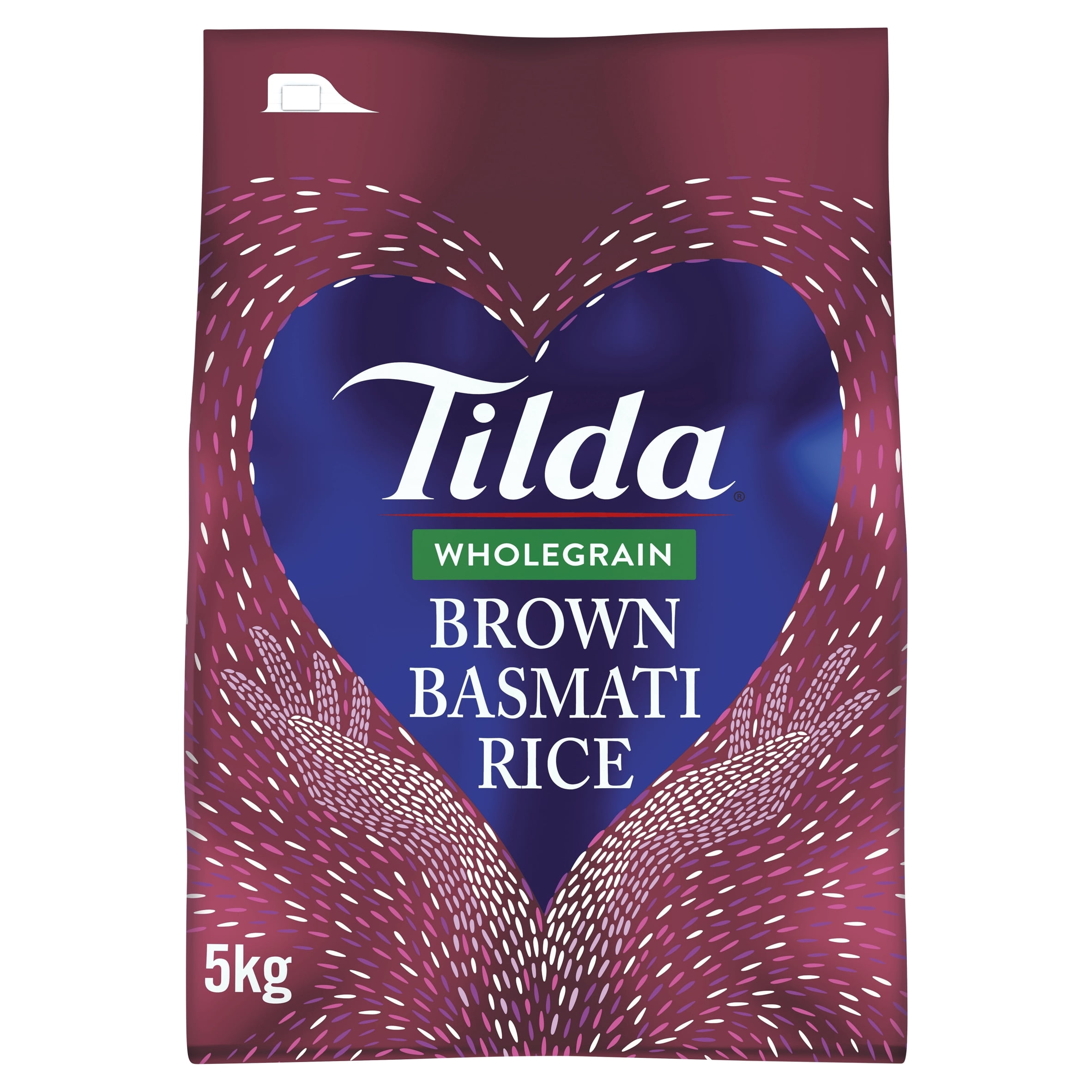 Tilda Brown Basmati Rice 5Kg, Imported from Britain