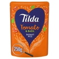 thumbnail image 1 of Tilda Microwave Tomato & Basil Basmati Rice 250g, British Import (Pack of 2), 1 of 5