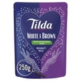 thumbnail image 1 of Tilda Microwave White & Brown Basmati Rice 250g, British Import (Pack of 2), 1 of 5