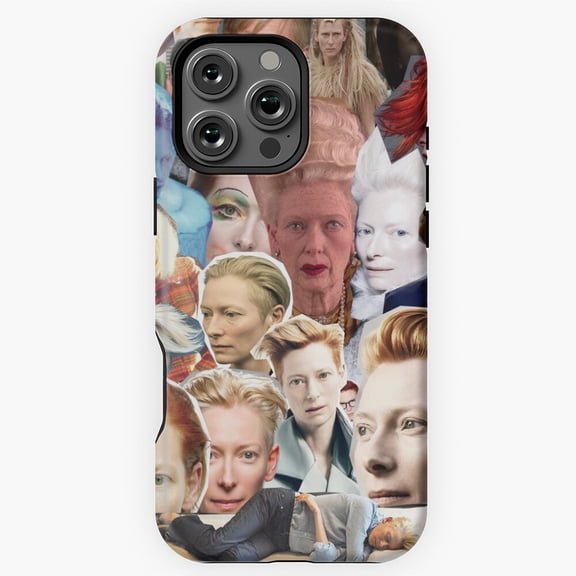 Tilda Swinton Art Phone Case for iPhone 11 12 13 14 15 16 17 Pro Max