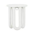 Tildy White Concrete Side Table - Walmart.com