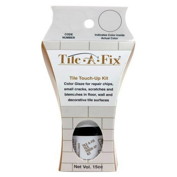 Tile-A-Fix Tile Touch Up Repair Glaze - White III (TF-3)