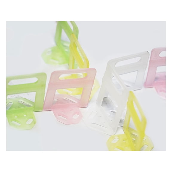 Tile/Ceramic Leveling System 1.0mm 1.5mm Tile Spacer 2.0mm 2.5mm 3.0mm DIY Using Tile Tool Tile Spacers Reusable Wedge for Floor Leveling & Tile Leveling Pliers