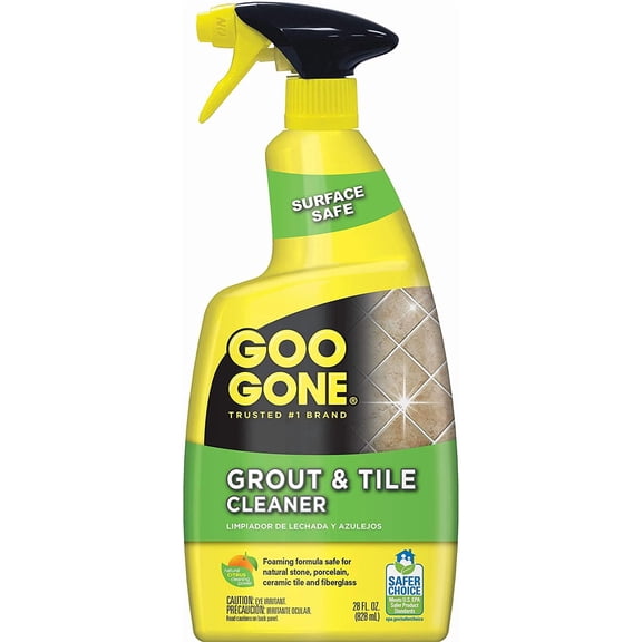 Tile Cleaner - 28 ounces - removes stubborn stains caused by mildew, mold spots, soap scum, and hard water stains - safe for tiles, ceramics, porcelain