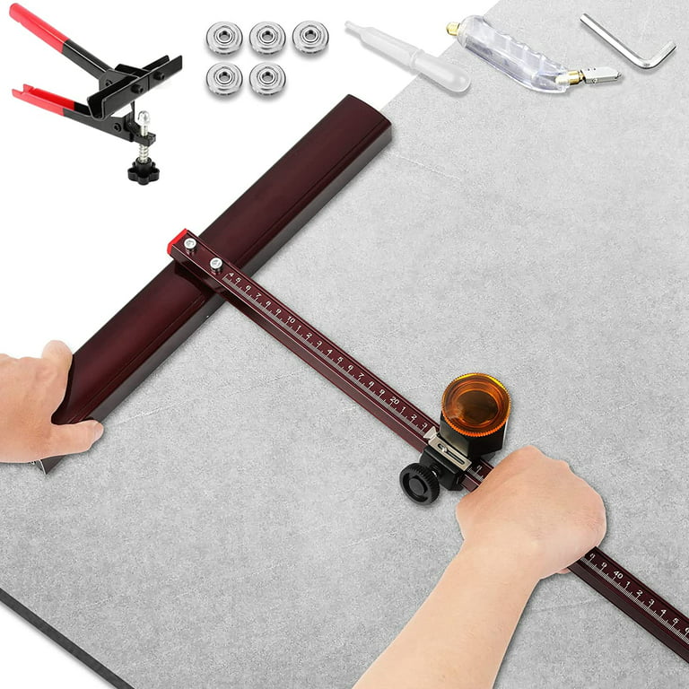 Glass Tile Opener High Quality Hand-Held Large Wheel Ceramic Tile Glass  Cutter Multi-function Roller Cutter 3-19MM One Piece LK