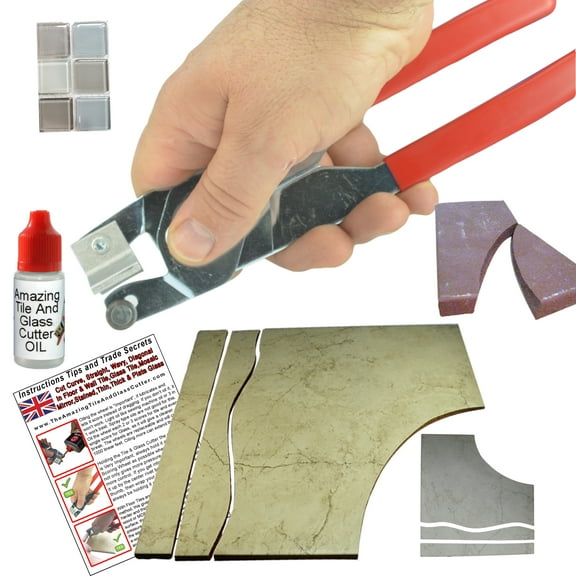 Tile Cutter - Tile Cutter Hand Tool Manual Tile Cutter For Ceramic Tile Subway Tile Glass Tile Backsplash Even Cut Curves In Tile And Glass Tile Without A Wetsaw No Water No Mess Watch The Videos