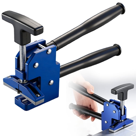 Tile Cutting Pliers Ecohintz Heavy Duty Tile Cutting Pliers - Manual Non-Handle Design, Large Aperture - Industrial Grade Aluminum Alloy - Ceramic/Brick Breaking Tool, Heavy Duty Nippers, Blue