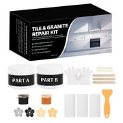 Tile and Fiberglass Tub Repair Kit, Marble and Granite Repair Kit, Porcelain Repair Kit for Sink & Toilet, Epoxy and Quartz Countertop Repair Kit for Cracks Chips Scratches Holes