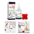 thumbnail image 1 of Tile Filler 2024 Floor Tile Filling Agent Grout Sealer Kit for Bathroom and Kitchen Tile Joints White Grout Filler Tube and Pen, 1 of 8