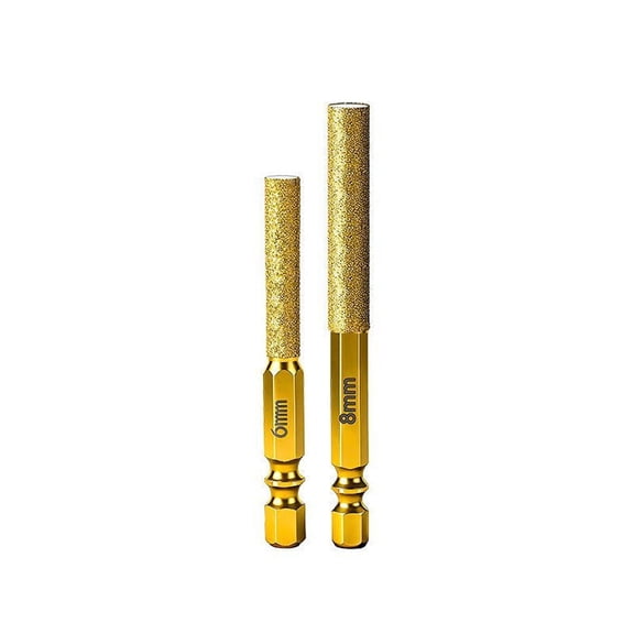 Tile Glass Drill Bit Set 6-16mm | Diamond Coated Hex Shank Grinding Head | Hole Cutter for Ceramic, Granite, Stone | Multi-Size Drilling Bit for Power Tools