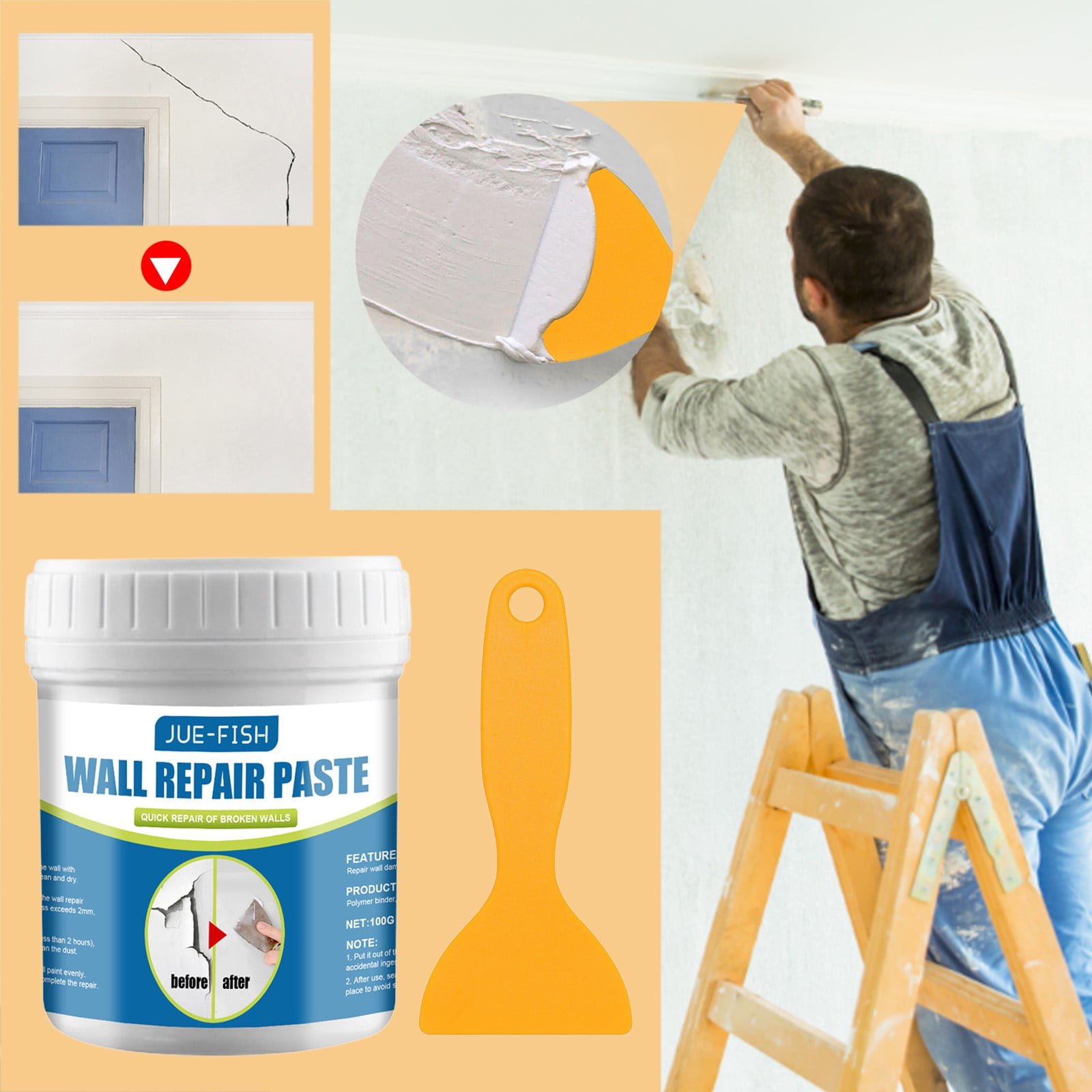 Tile Glue Quickdrying Ceramic Glue Falls Off Empty Drum Tile Multicolor