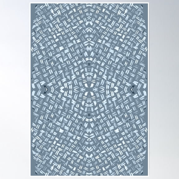 Tile Groove Poster Wall Art, Modern Wall Decor, 12x18 UNFRAMED