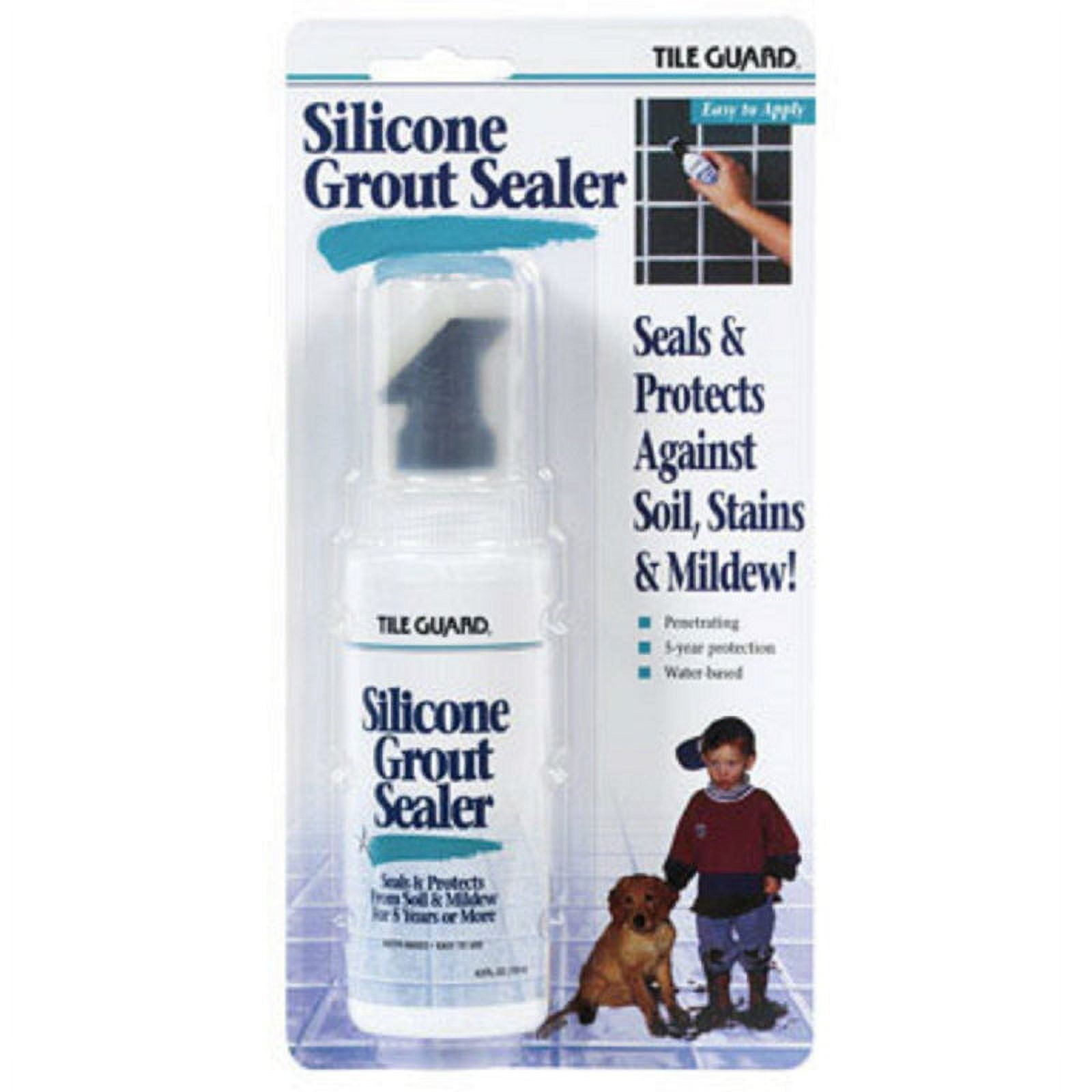 Tile Guard 9320 Silicone Tile Grout Sealer, 4.3 Oz, Each