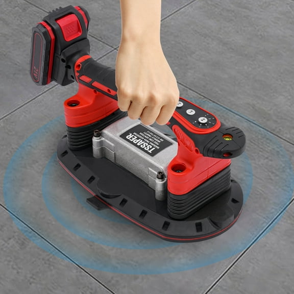 Tile Installation Tool Vibration-Machine - One Suction Cup Vibrator Handheld Tiling Leveling Laying 6 Speeds