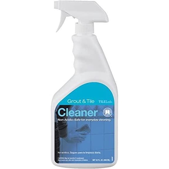 Custom Building Products Tile Lab Grout & Tile Cleaner TLGTCRAQT-3 - Bottle - 1 Quart