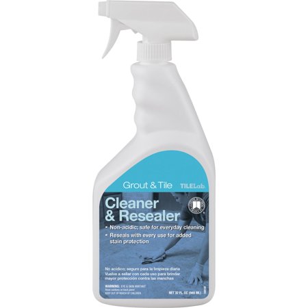 Custom Building Products TileLab Cleaner & Resealer TLOSRAQT-3 - All Purpose Liquid - 1 Quart