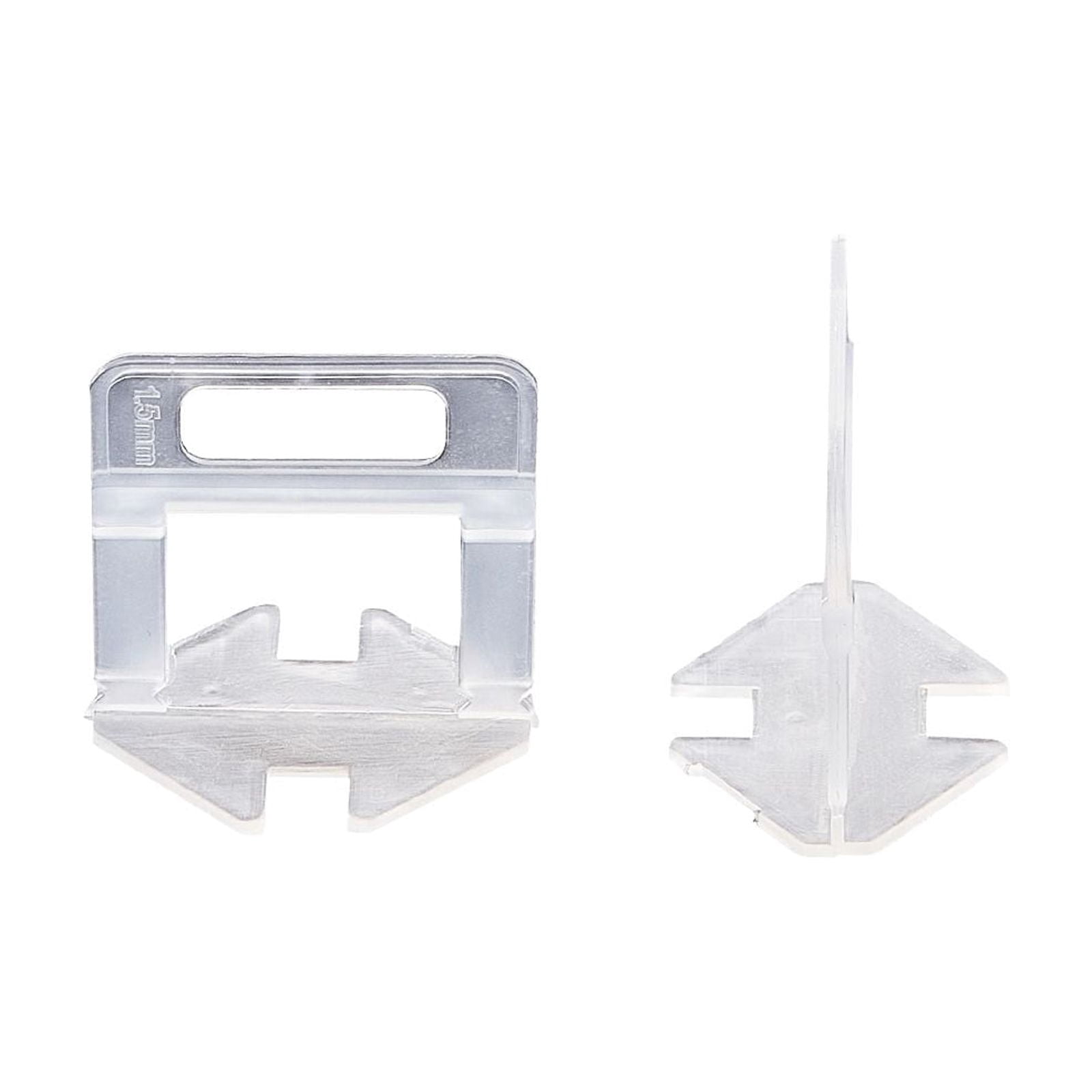 Tile Leveling System 2200pcs 1/16" Spacers, PP Material, for Floor Wall Tile Installation (Wedges Not Included)