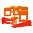 thumbnail image 1 of Tile Leveling System (5/32 Inch) – 300 Tile Spacers & 300 Reusable Wedges – Perfect for Seamless Floor & Wall Tile Installation – 4mm Ceramic & Stone Spacers, 1 of 6