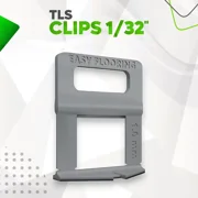 Tile Leveling System Clips 1/32" 1.0 mm   Standard Spacers