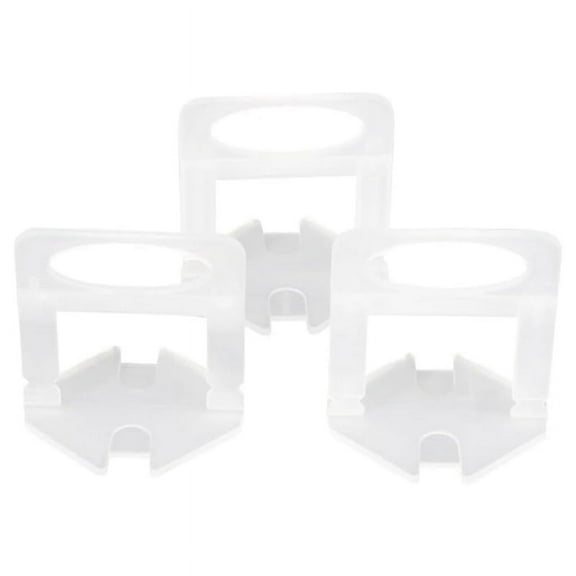 Tile Leveling System Clips - DIY Tiles Leveler Spacers - Tile Leveling System for Tile Installation (1/8 Inch) (500Pcs)