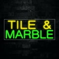 thumbnail image 1 of Tile & Marble-LED Neon Sign 30"L x 12"H #30136, 1 of 3
