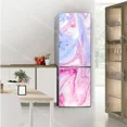 thumbnail image 1 of Tile Marble Texture Refrigerator Door Sticker Decals Home rations Removable Kitchen Abstract Tiles Fridge Door Wrap Cover, 1 of 6