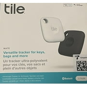 Tile Mate 2-Pack. Bluetooth Tracker, Keys Finder and Item Locator for Keys, Bags and More