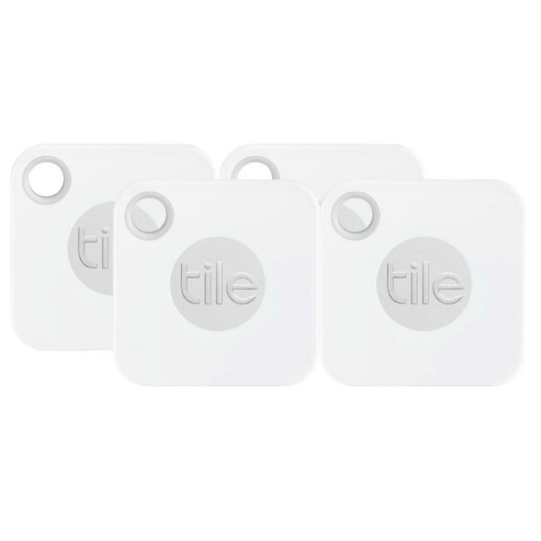 Tile Mate 2018 Tracker Device, Replaceable Battery, Finder, 4 Pack, GPS Walmart.com