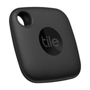 Tile Mate (2022) - 1 Pack - Black - Bluetooth Tracker, Keys Finder and Item Locator